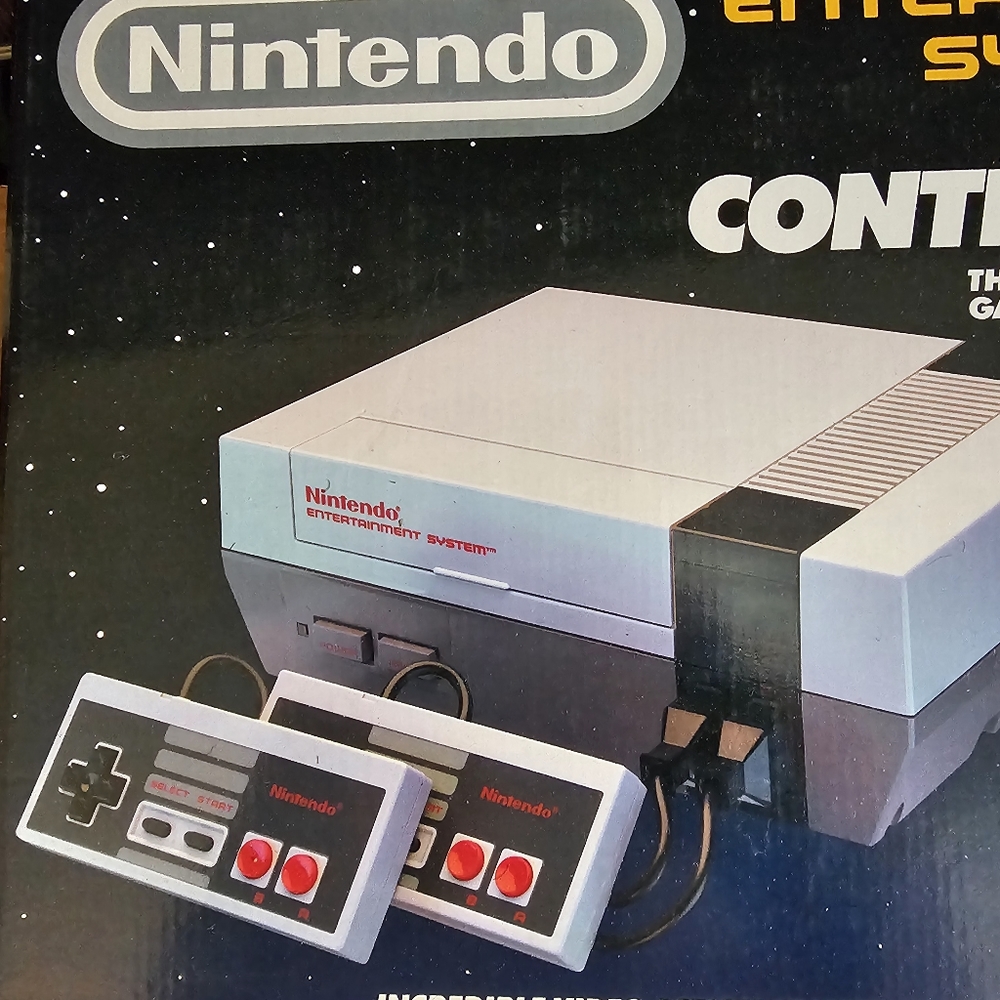 Original NES WITH $80 Players Guide Book for over 90 games. Book is 9.6 of 10